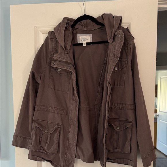 Market & Spruce Kathleen Cargo Jacket - Picture 4 of 5